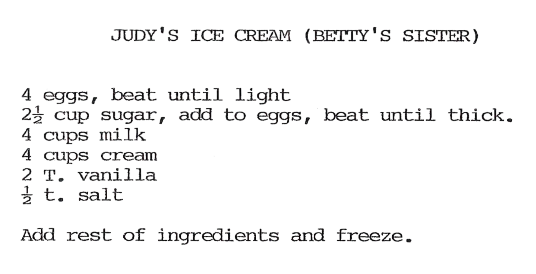 Judys Ice Cream Image